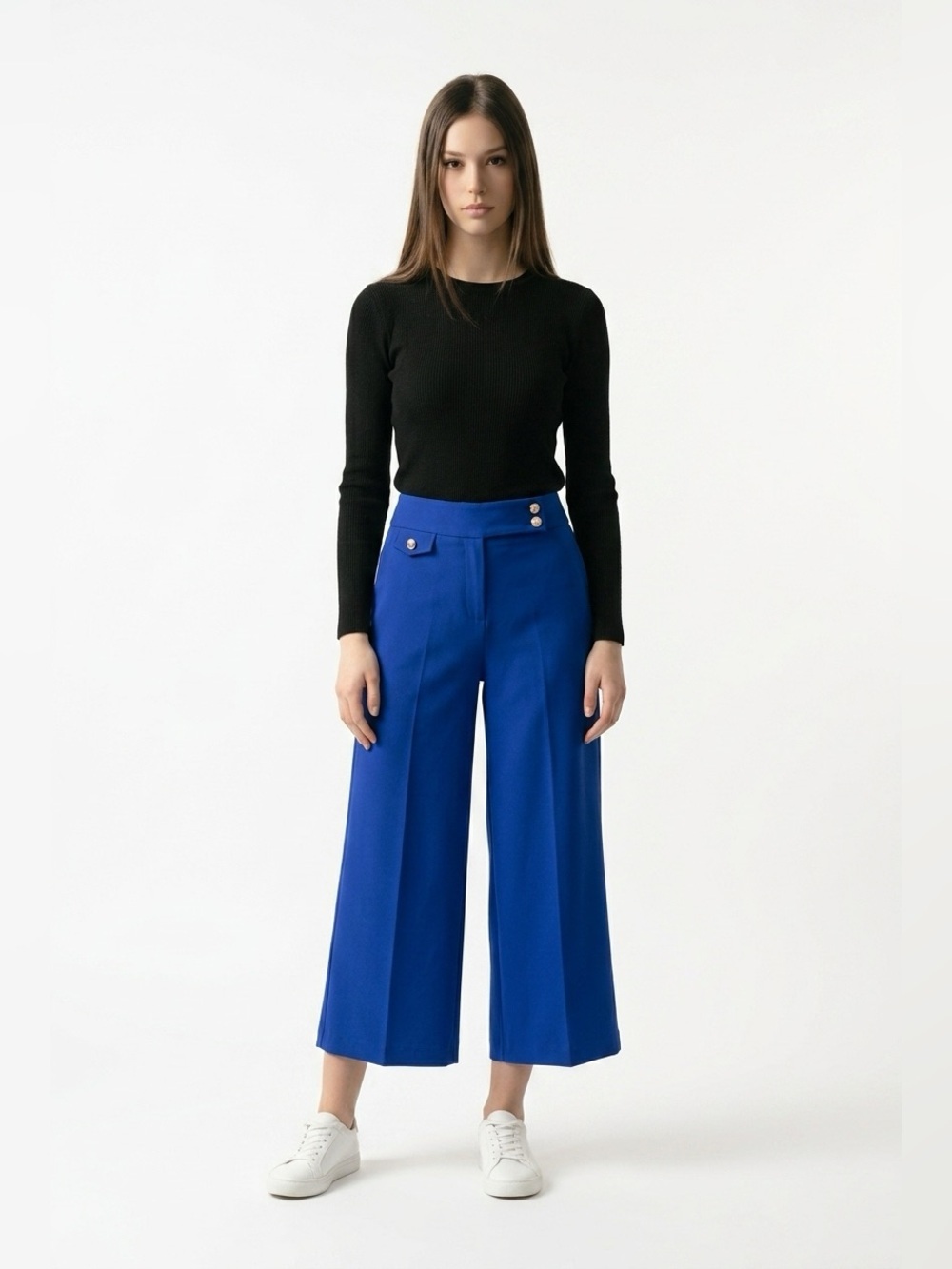 Rachel Zoe cropped wide leg pants